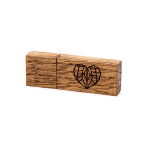 PZU64W/SA - Pendrive Luxury Wood 64 GB USB 3.2 gen 1