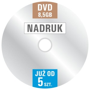 ND DVD+R8.5 - Nadruk DVD+R 8.5GB