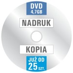 NK DVD-R4.7 - Nadruk i kopiowanie  DVD-R