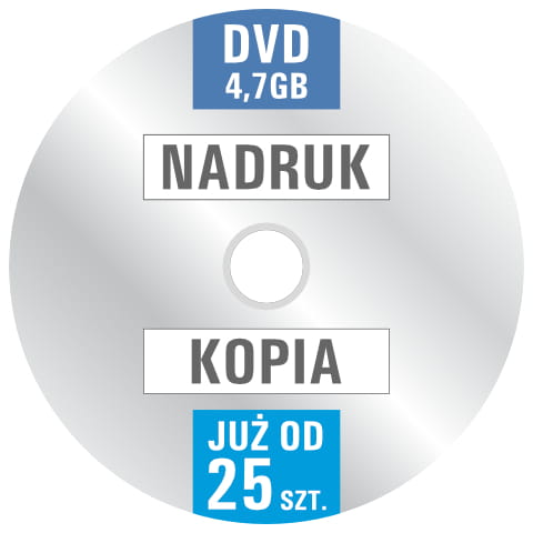 NK DVD-R4.7 - Nadruk i kopiowanie  DVD-R