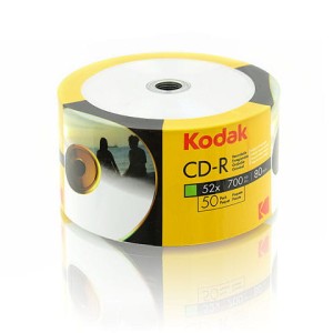 CD-RK50SP - Płyty CD-R Printable Kodak do nadruku, 50 szt.