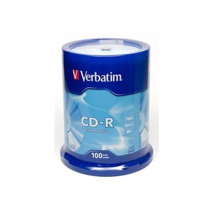 CD-RV100C - Płyty Verbatim CD-R, 100 szt.