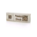 PZU16WB/N - Pendrive Luxury Wood 16 GB