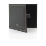 ETUI 18 URODZINY NA PENDRIVE IPE/VU SKÓRZANE CZARNE Z NAPISEM 18 URODZINY
