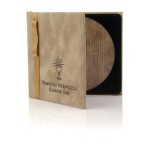 ICB1D - Etui materiałowe beżowe na jedną płytę - format CD pamiątka i komunii św.