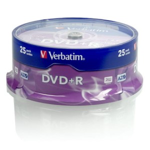 DVD+RV25C - Płyty DVD+R VERBATIM, 25 szt.