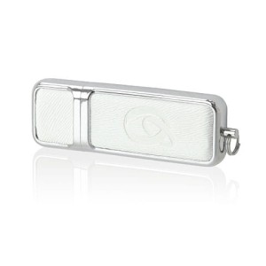 pendrive ślubny 16-256 gb PZUP/P usb skórzany biały obrączki