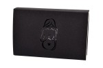 IPGN/CC - ETUI NA PENDRIVE USB CZARNE TEKTUROWE CIĄŻA