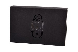 IPGN/CC - ETUI NA PENDRIVE USB CZARNE TEKTUROWE CIĄŻA