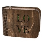 DREWNIANE PUDEŁKO NA PENDRIVE IPNW/LOV  LOVE 