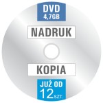 NK DVD-R4.7 - Nadruk i kopiowanie  DVD-R
