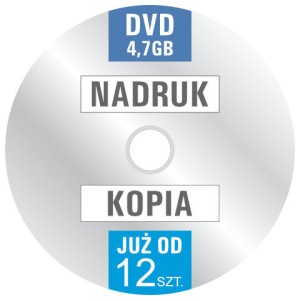 NK DVD-R4.7 - Nadruk i kopiowanie  DVD-R