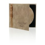 ICB1B - Etui materiałowe beżowe na jedną płytę - format CD nasz ślub