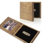 DREWNIANE ETUI NA PENDRIVE USB I ZDJĘCIE IPFW/I GŁADKIE